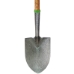 Floral Shovel, Ames, 6 in W Blade, Steel Blade, Hardwood Handle, Long Handle, 43 in L Handle - 1