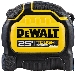 Tough Series Tape Measure, Dewalt, 25 ft L, 1-1/4 in W, Steel Blade, Black/Yellow Case - 1